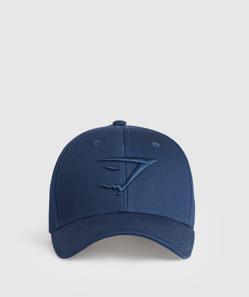 Gymshark Sharkhead Caps Navy | CA 180ND7